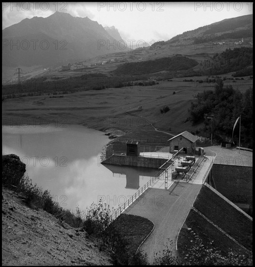 Burvagn reservoir 1949.
