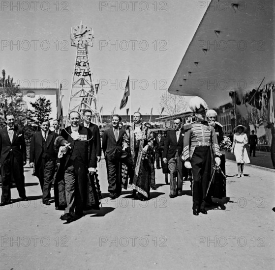 Landi 1939: Lord Mayor of London visiting Zurich.