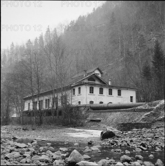 Wernisberg power station 1956.