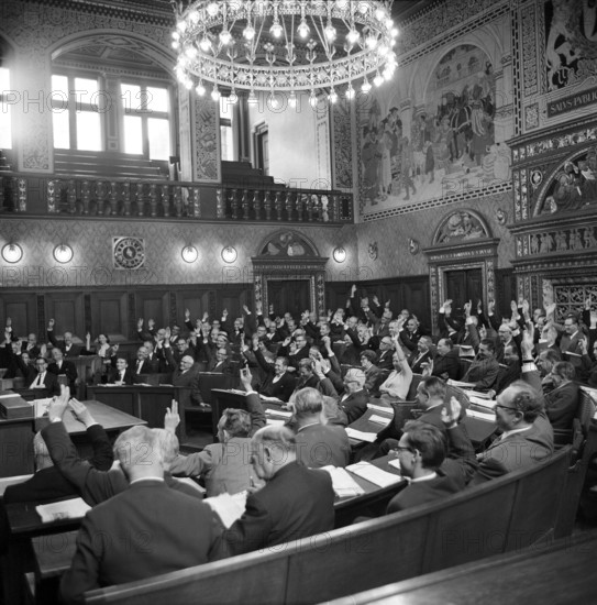 Swiss Press Association: Swiss print media day, 1962.