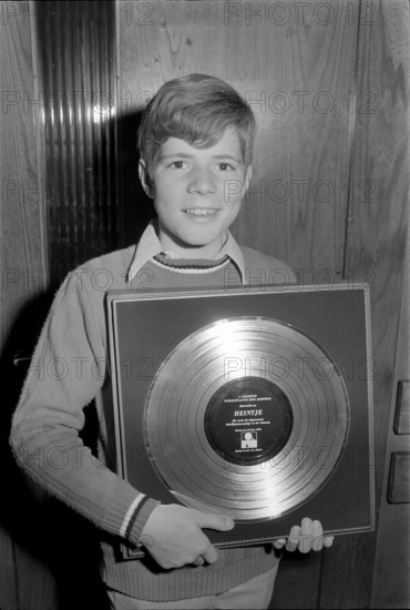 Child star Heintje Simon visiting Zurich 1969.