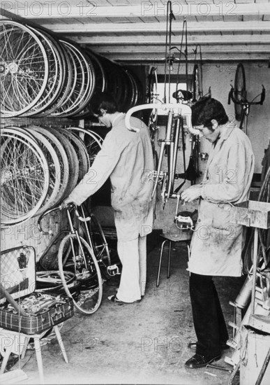 Jurg and Edi Schneider, 1970.