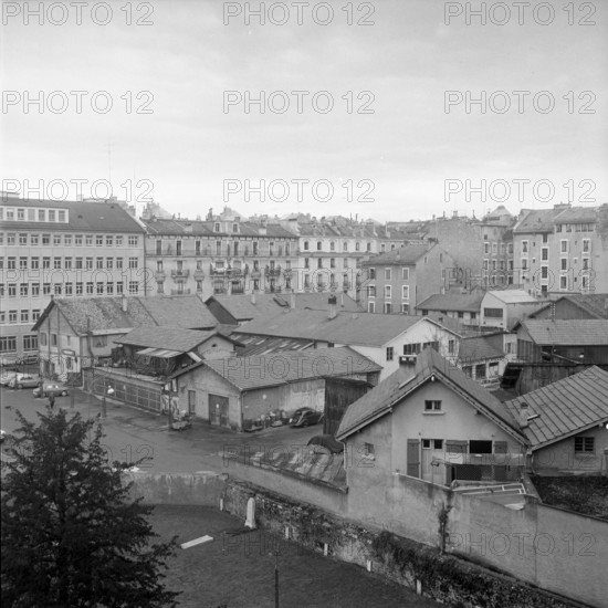 Geneva: Plainpalais area; 1959.