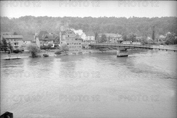 Bridge across Rhine at Koblenz, 1939.