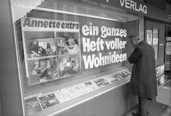 Shop window Ringier publisher: Annette extra, 1974.