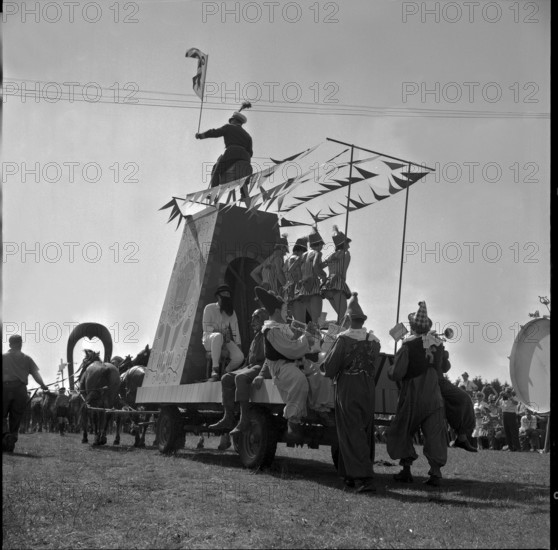 59th Marche-Concours Saignelegier, Circus Cavalo, 1962.