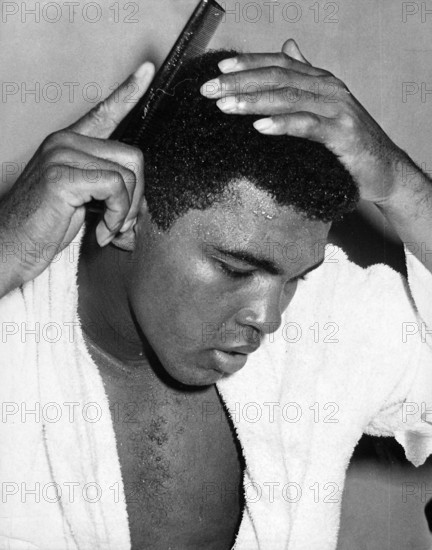 Muhammad Ali in London 1966.