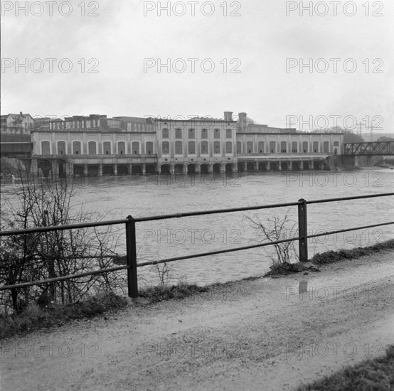 Rheinfelden power station 1959.