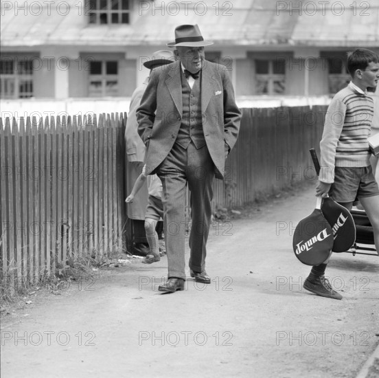 Former federal councillor Eduard von Steiger, 1956.