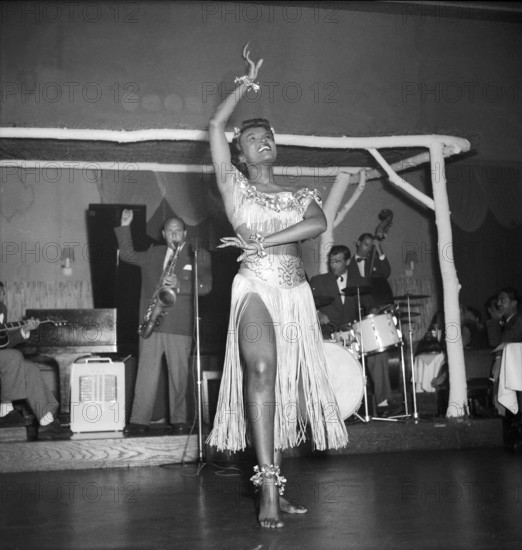 Vicci Henderson im Mascotte, 1950.