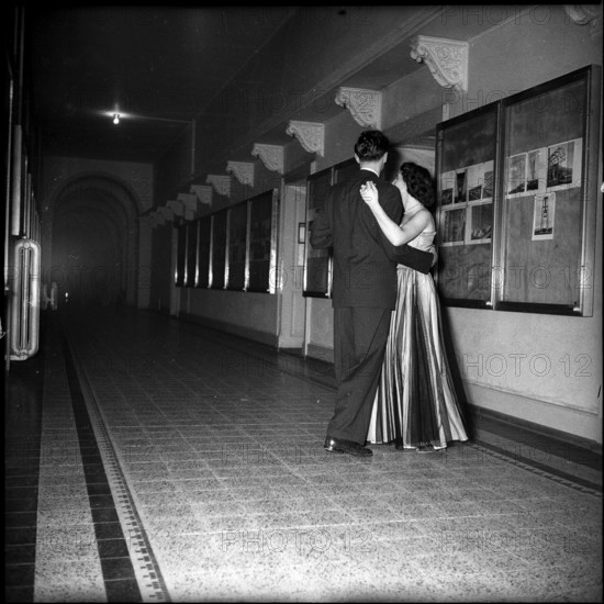 Dancing Couple at the Polyball 1952.
