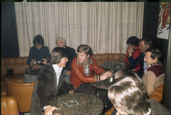 Opening of Bernhard Russis Downhill Night Club, 1976.