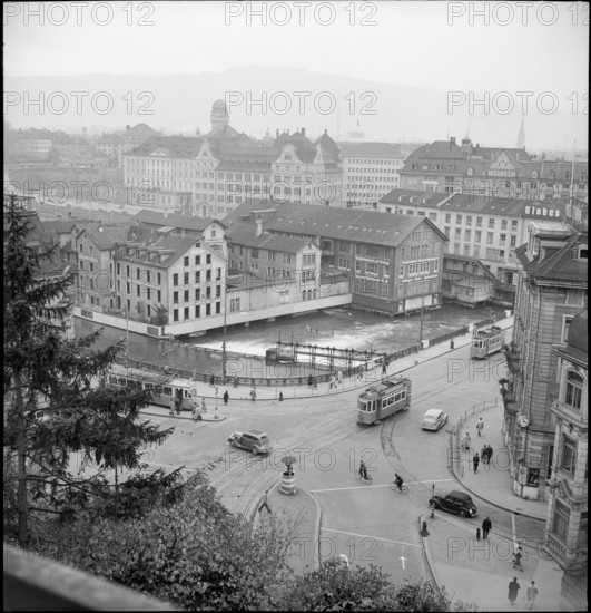 Muhlesteg Houses, Central, Zurich 1946.