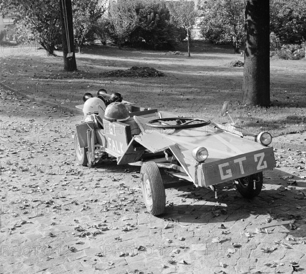 Soapbox, damaged by accident 1969.