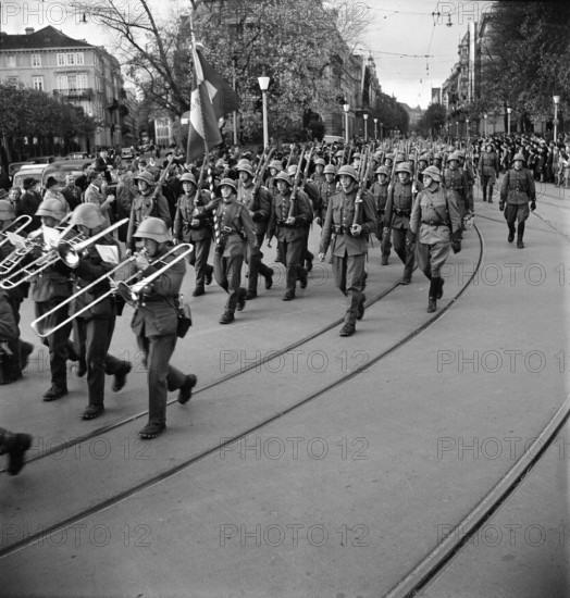 Demobilization infantry regiment; 1940.