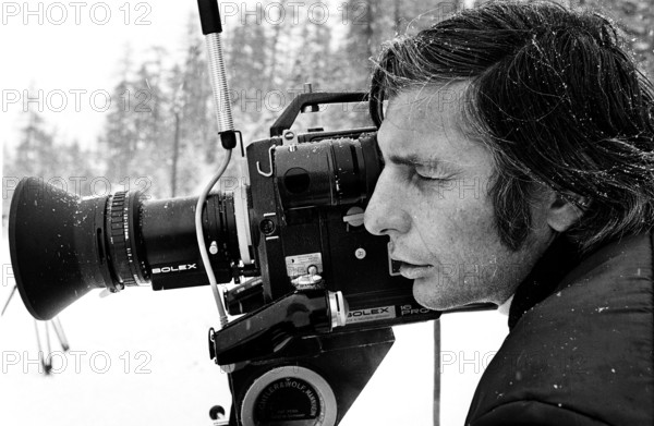 Gunter Sachs in St. Moritz, 1968.