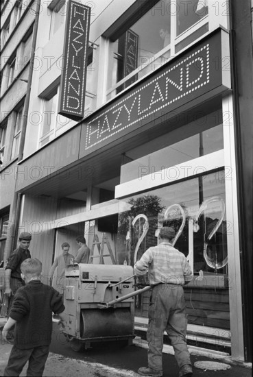 Basle; Hazyland, Hazy Osterwald's night club near completion; 1969.