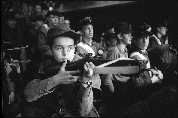 Gessler shooting competition in Thun, 1968.