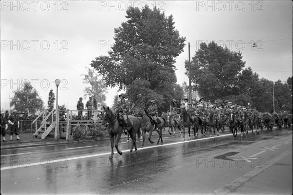 Military Parade 1969 in Switzerland.