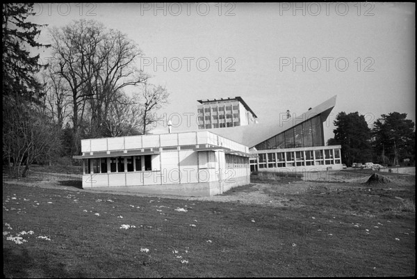 New annexe: Polytechnic school Lausanne 1965.