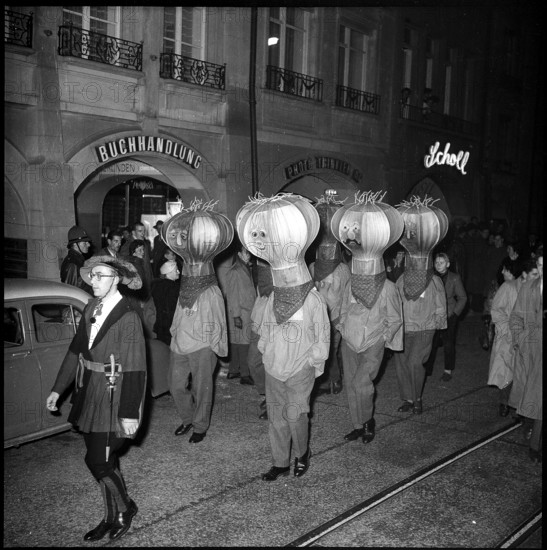 Zibelekopf am Zibelemarit, Berne 1958.