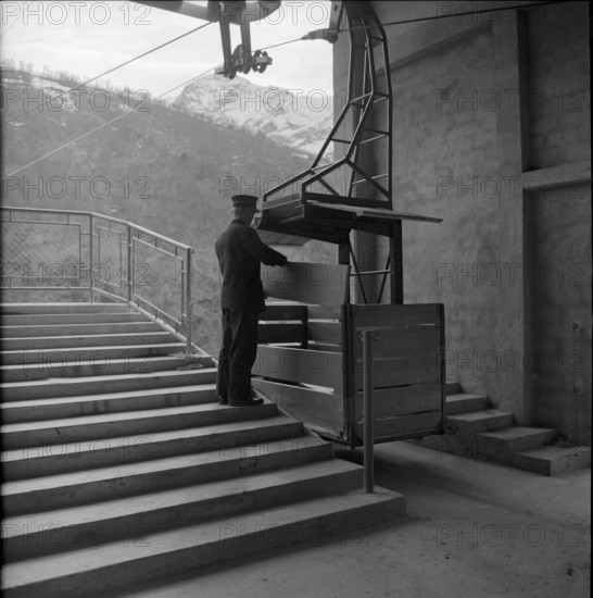 Cableway, Rasa, 1958.