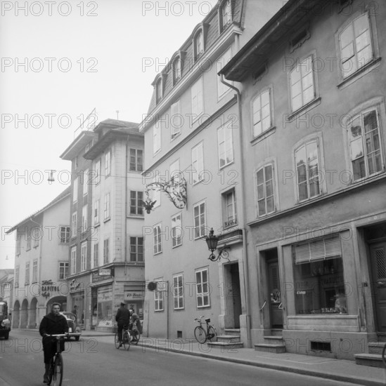Hotel Adler, home for guest-workers in Solothurn, 1961.