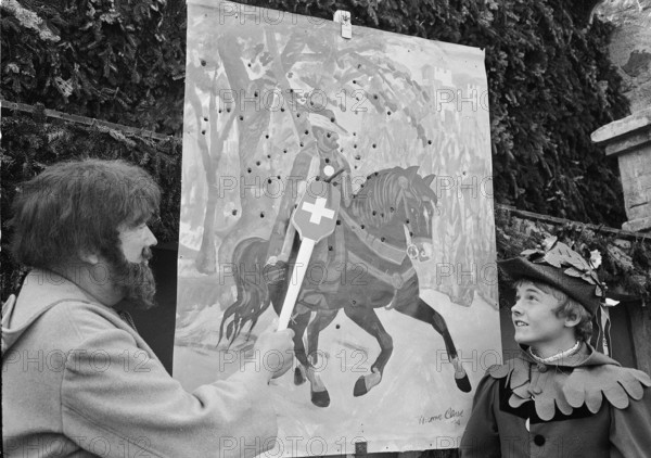 Fuule Hung and Gessler shooting in Thun, 1970.