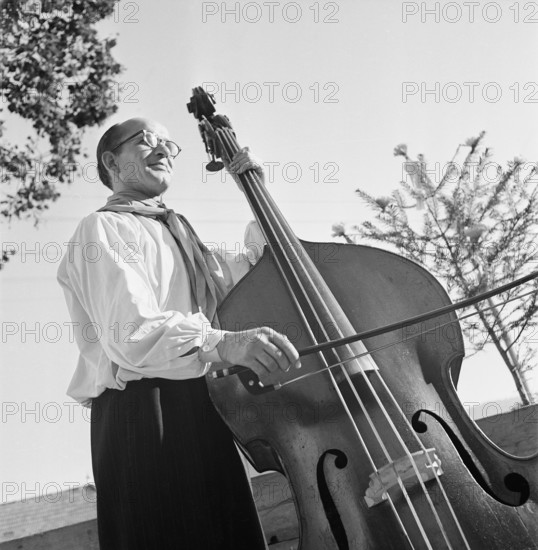 Harvest festival La Benichon in Treyvaux, 1943.