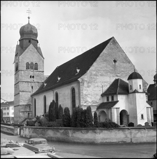 St. Martin Church Baar 1960.