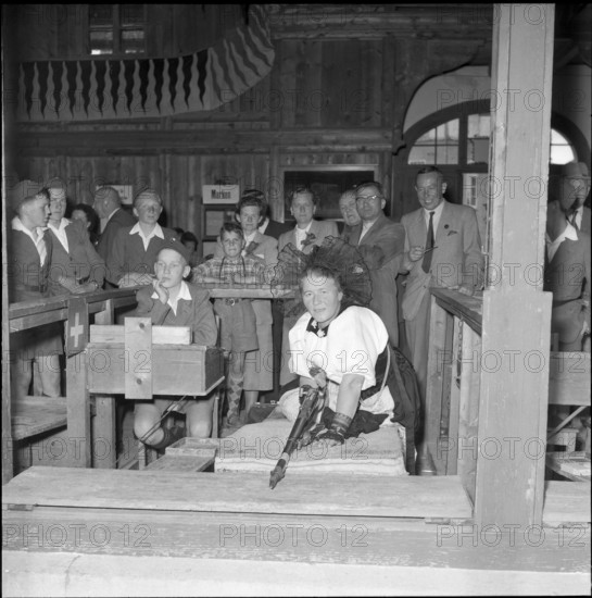 Womens competition of shooting sports, Burgdorf.