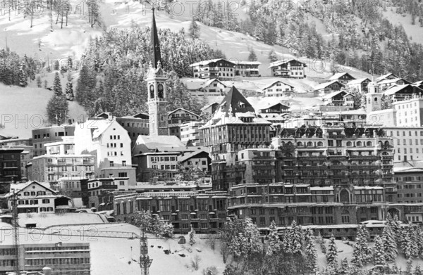 St. Moritz, winter 1968.