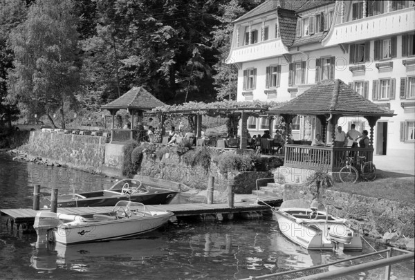 Home for the disabled and infirm in Immensee 1969.