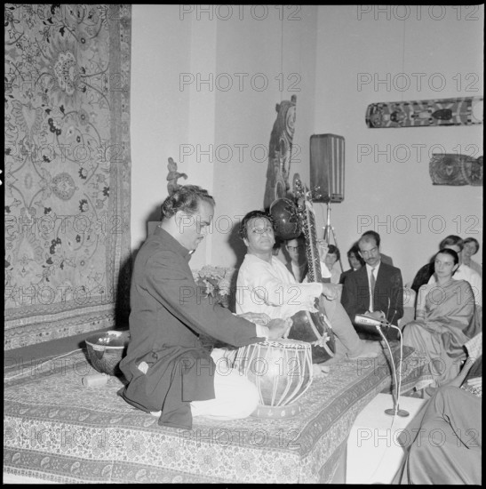 Concert of Ravi Shankar, 1960.