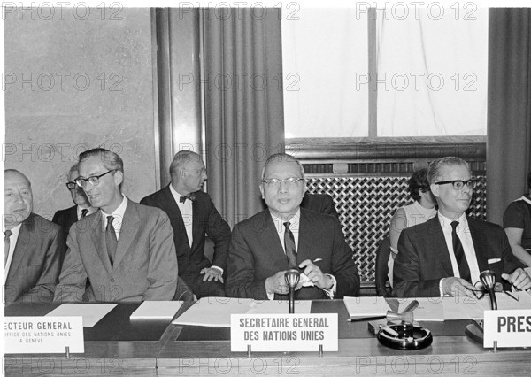 Sithu U Thant, UNO Geneva, 1968.