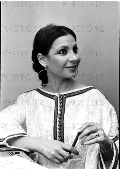 Esther Ofarim, Israeli singer and actress, 1973.