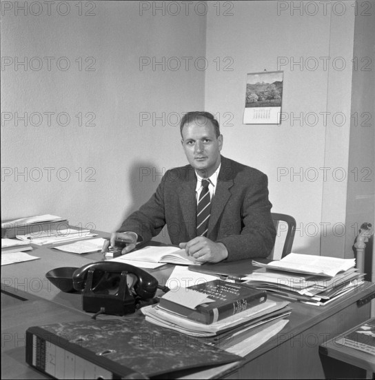 Jean Pierre Blaser, professor 1959.