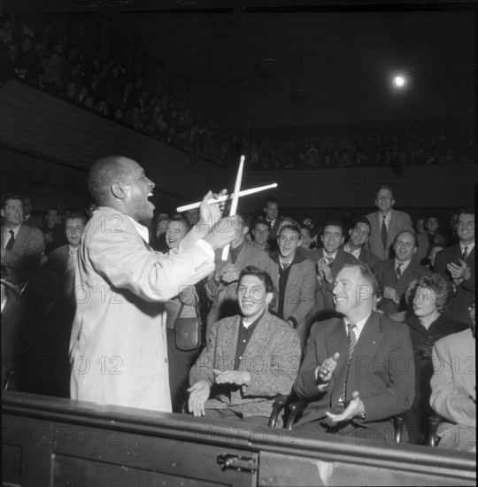 Lionel Hampton in Zurich, 1953.