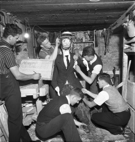 Witsun men in Oberriet, 1943.