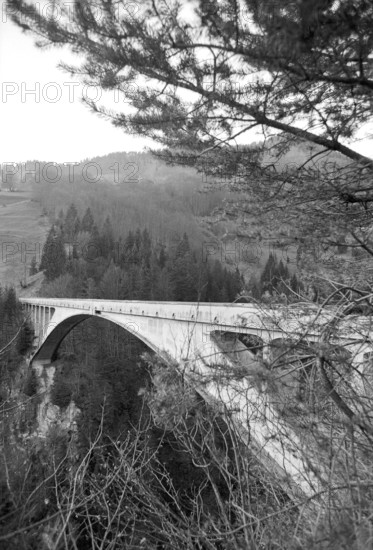 Salginatobel Bridge; 1968.