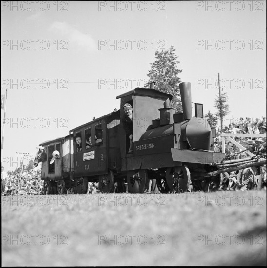 50th Marche-Concours Saignelegier, children's play carriage, 1953.