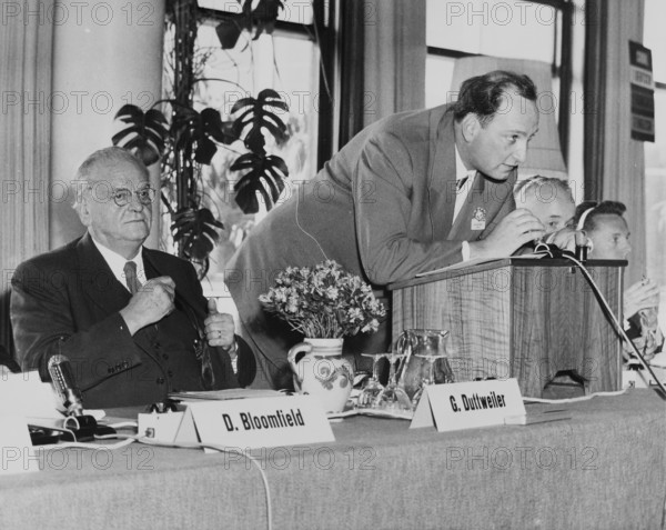 Gottlieb Duttweiler, circa in 1950.