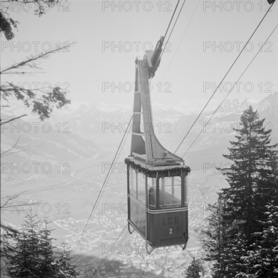 Cableway Chur-Kanzli 1957.