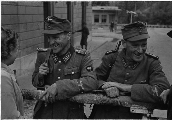 WW 2: at the border to Italy in Campocologno.