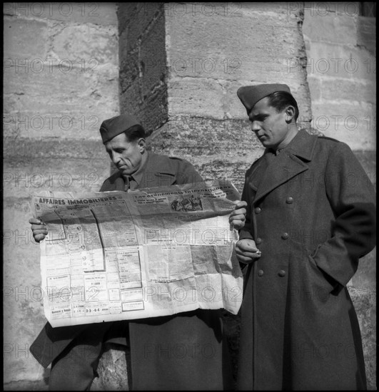 Internierte Griechen.