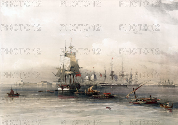 The city of Alexandria in 1849