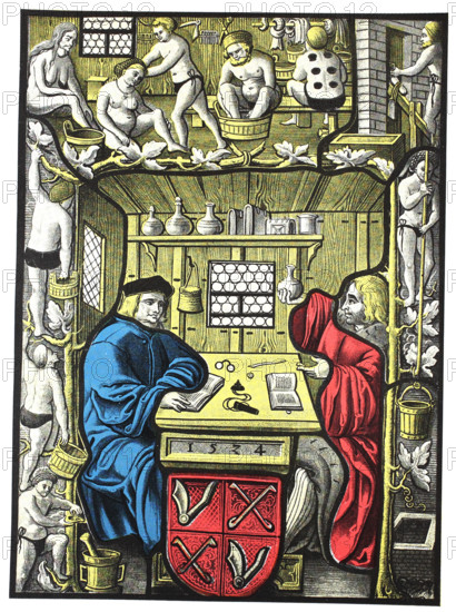 From the life of the barbers in the 16th century