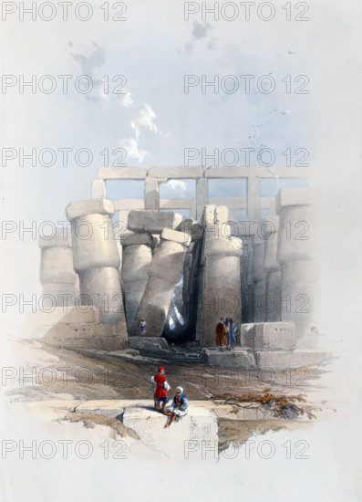 Part of the Columned Hall in Karnak