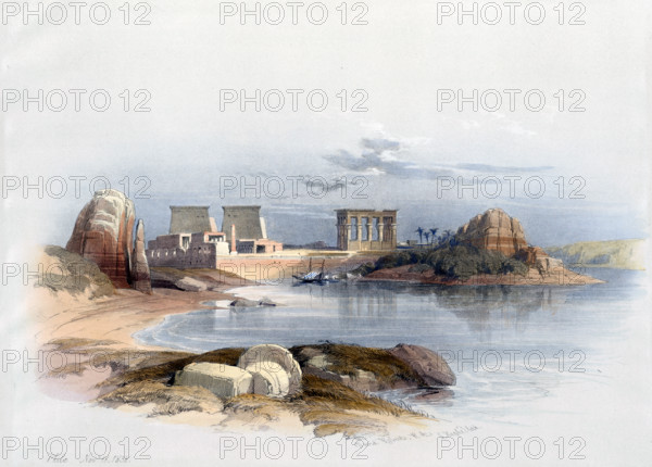 Philae Island in the Nile