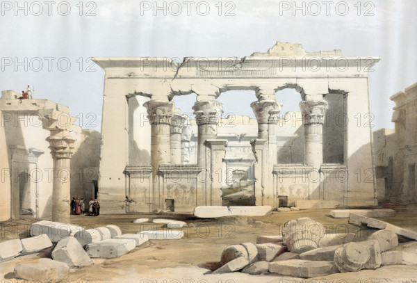 Colonnade of the Kalabshi Temple